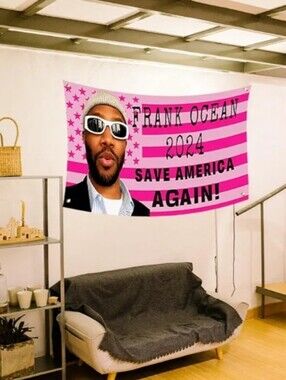Frank Ocean Pink Flag Tapestry